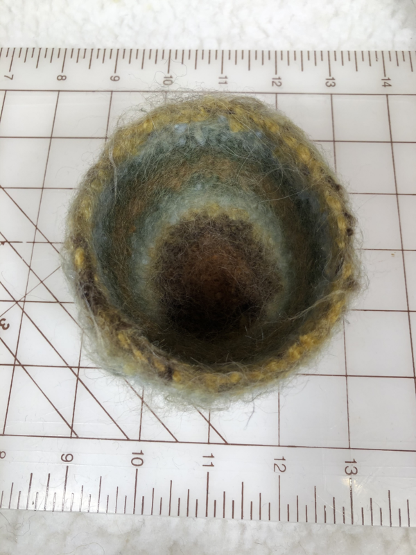 Small Felted Nest